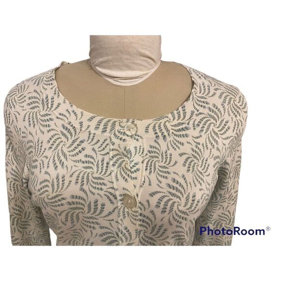 Judith Hart Silk Blend Cardigan Size PL 3/4 Length Sleeves - Picture 3 of 9